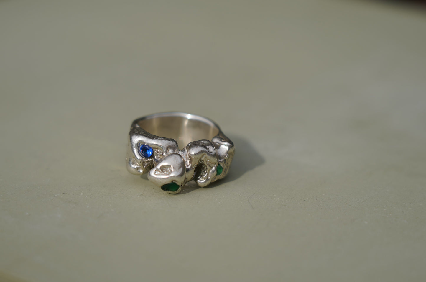 One off Anemone Ring